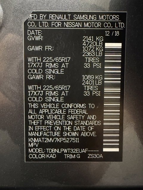 Used 2019 Nissan Rogue S w/ Special Edition Package image 28