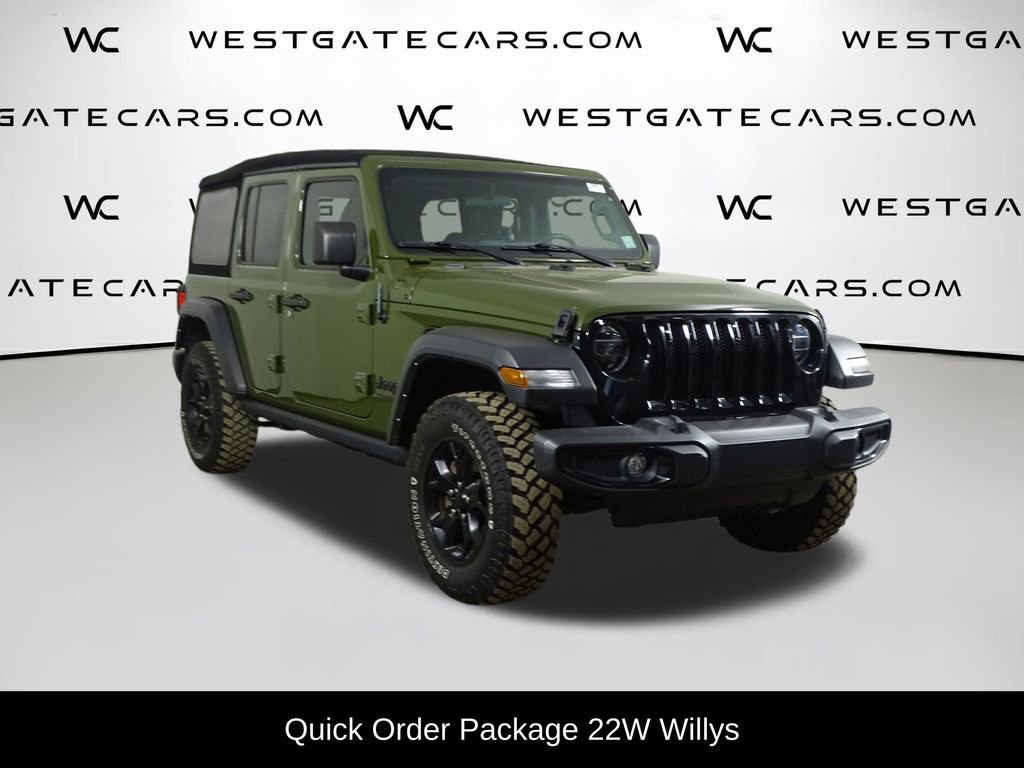 Used 2021 Jeep Wrangler Unlimited Sport image 2