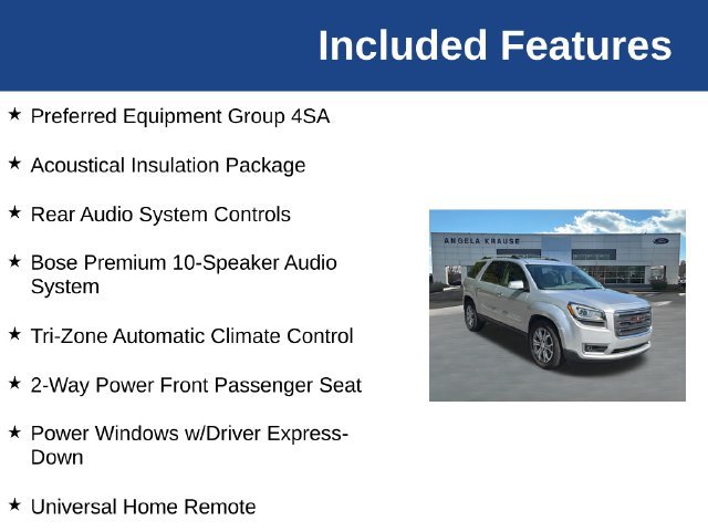 Used 2014 GMC Acadia SLT FWD image 5
