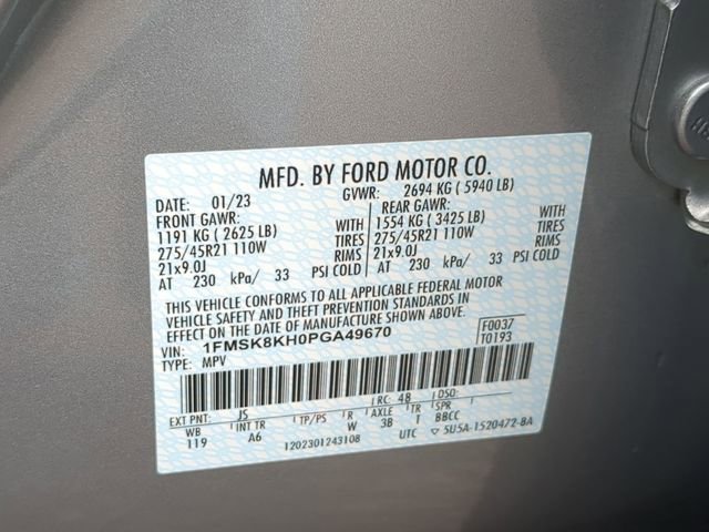 Used 2023 Ford Explorer ST-Line image 25