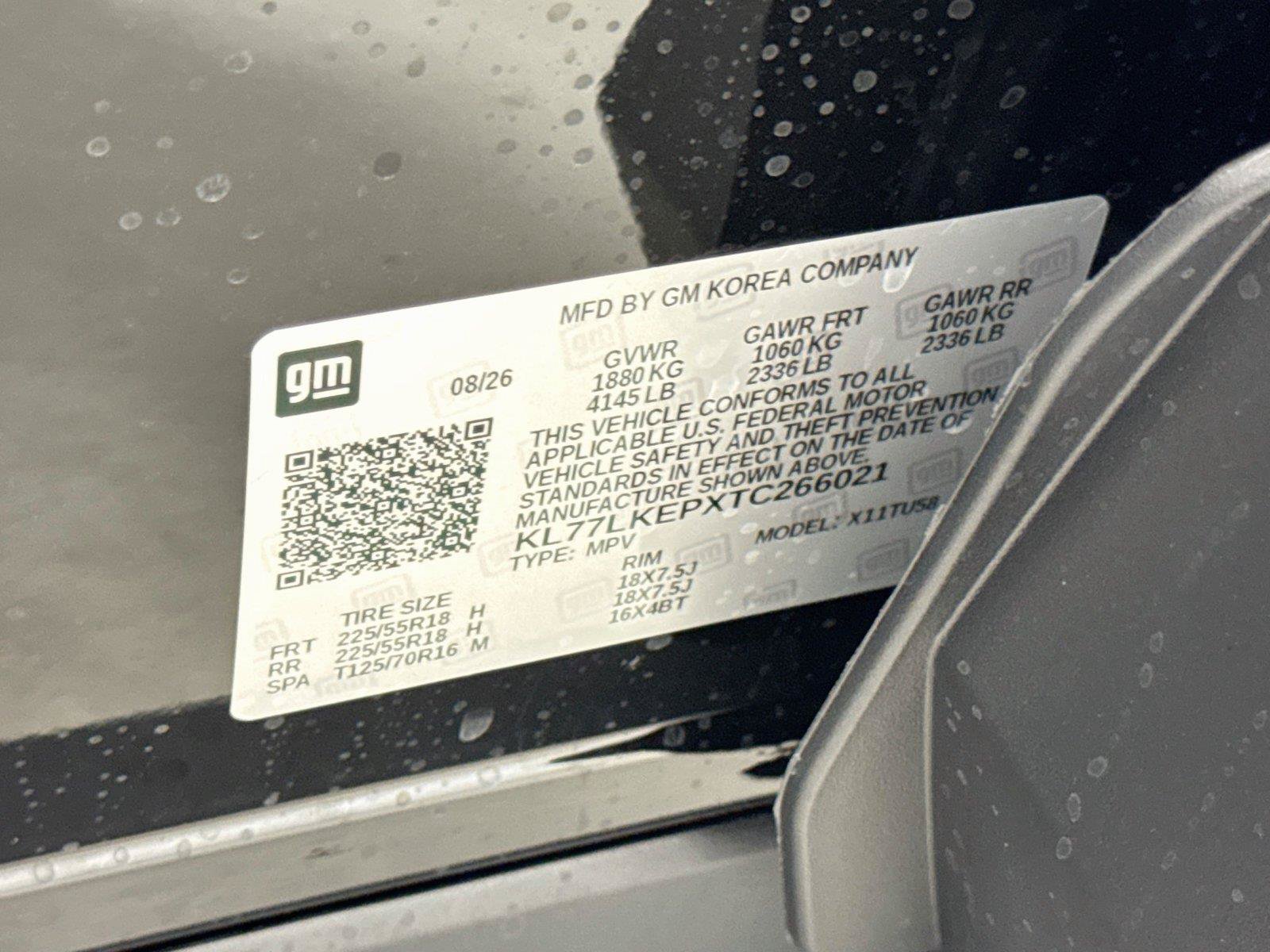 New 2026 Chevrolet Trax ACTIV w/ Driver Confidence Package FWD image 20