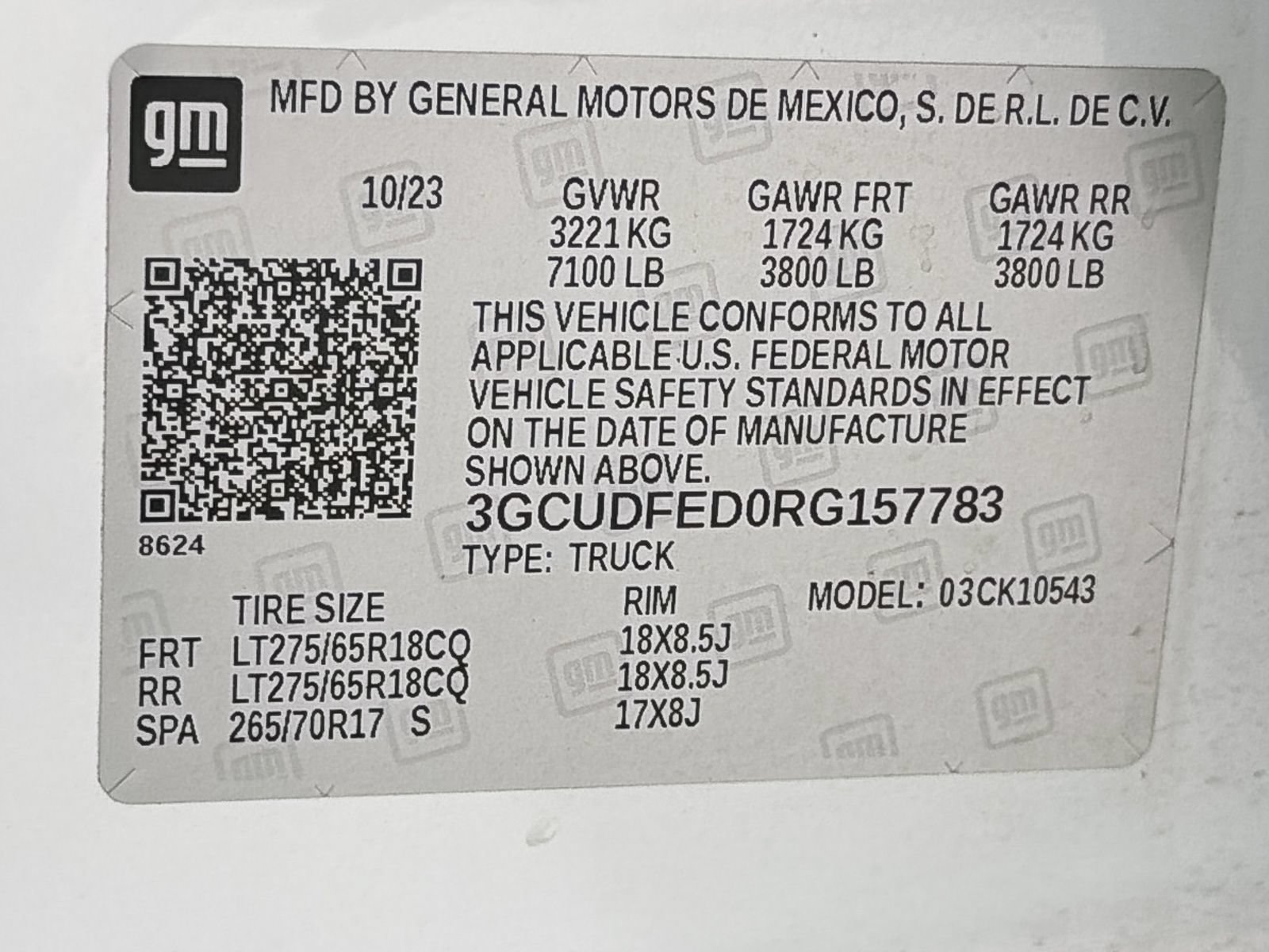 Used 2024 Chevrolet Silverado 1500 LT Trail Boss w/ Protection Package AWD/4WD image 29