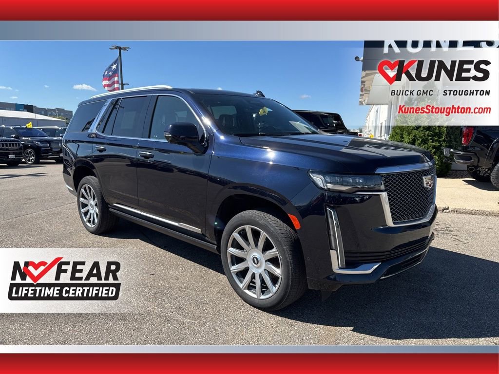 Used 2023 Cadillac Escalade Premium Luxury Platinum w/ Heavy-Duty Trailer Package image 4