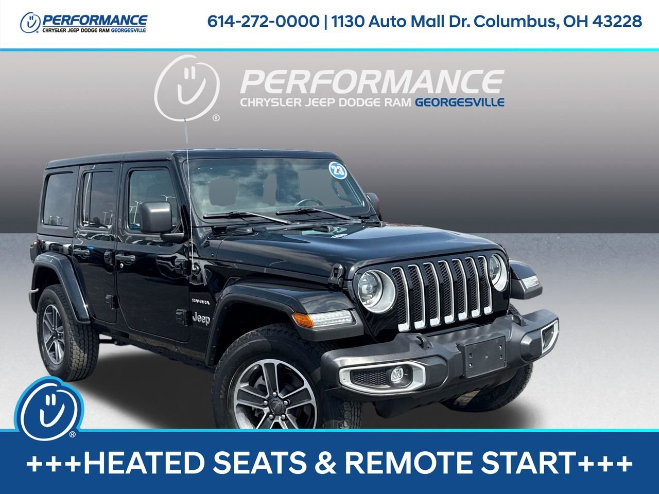 Used 2023 Jeep Wrangler Sahara w/ LED Lighting Group