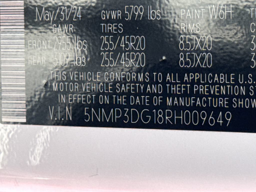 Used 2024 Hyundai Santa Fe Limited AWD/4WD image 35