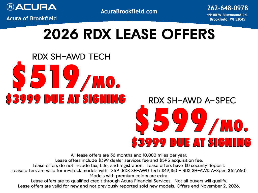 New 2026 Acura RDX w/ Technology Package AWD/4WD image 12