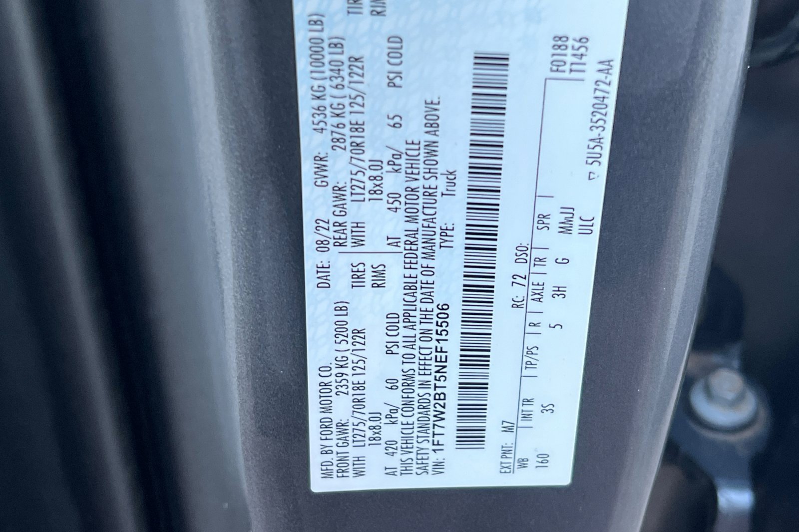 Used 2022 Ford F250 XLT w/ FX4 Off-Road Package image 30