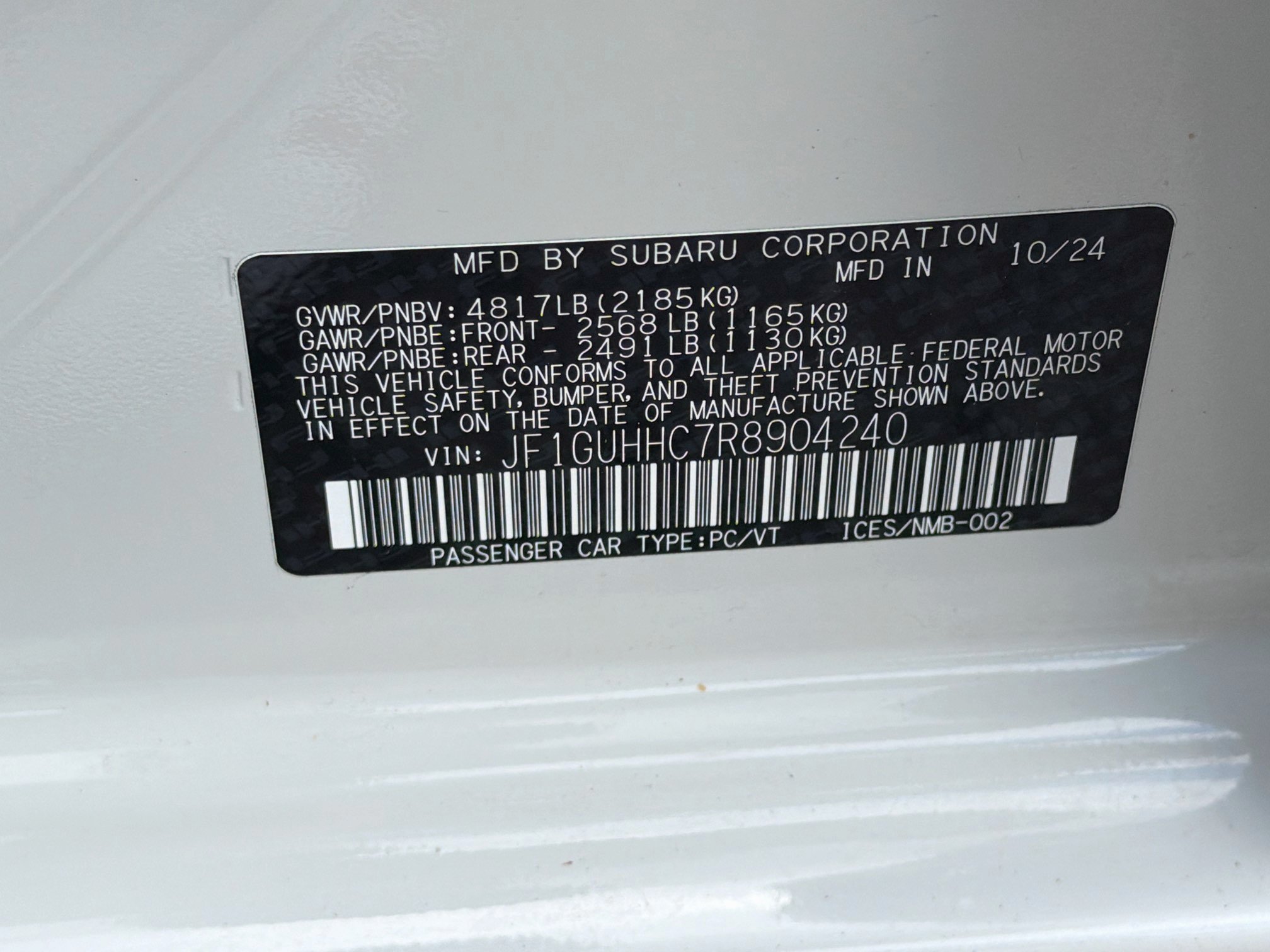 Used 2024 Subaru Impreza RS AWD/4WD image 40