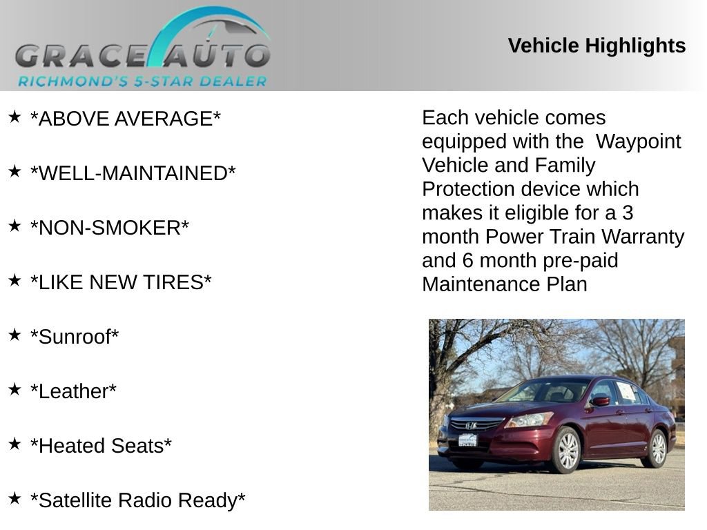 Used 2011 Honda Accord EX-L image 2