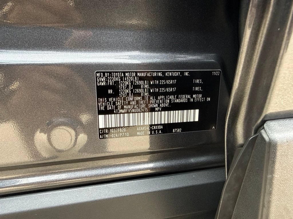 Certified 2022 Toyota RAV4 LE AWD/4WD image 25