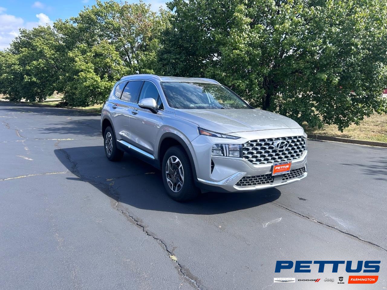 Used 2023 Hyundai Santa Fe Blue