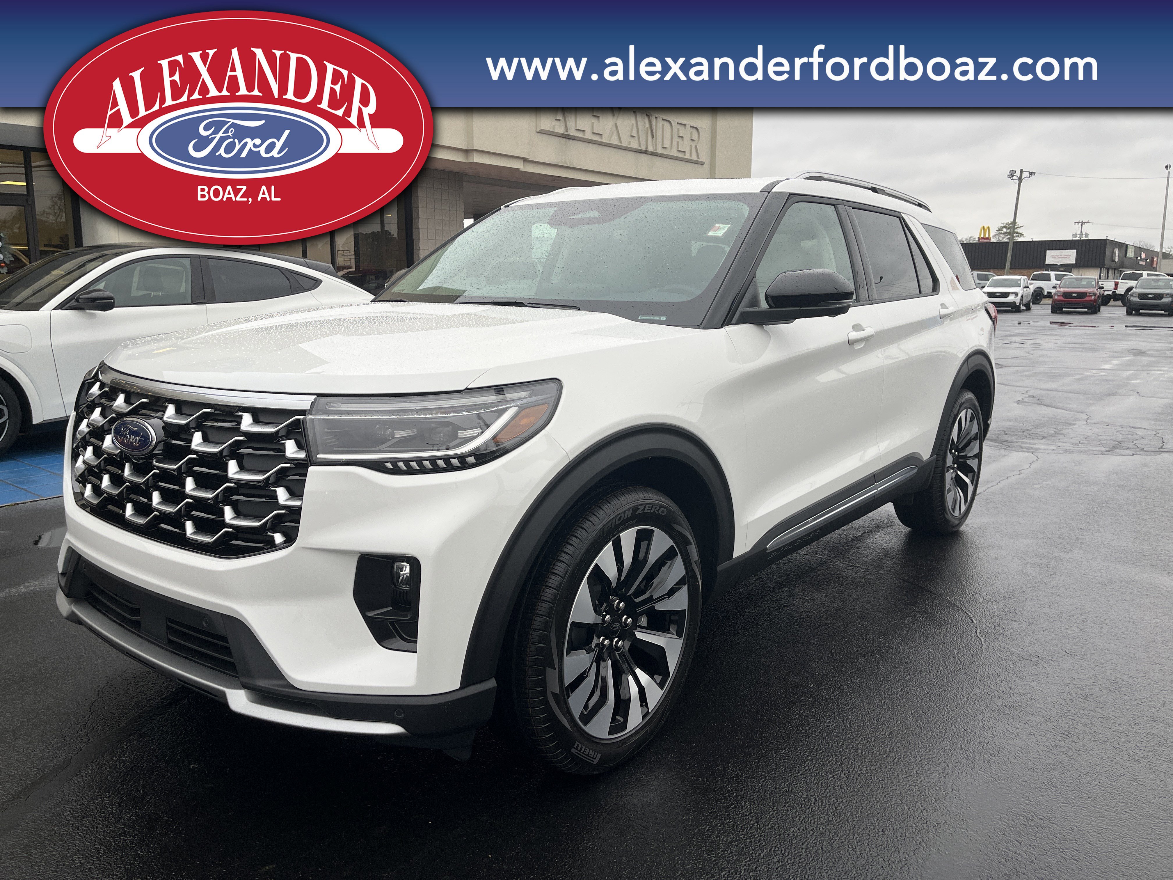 New 2026 Ford Explorer Platinum w/ LUX Leather Package image 1