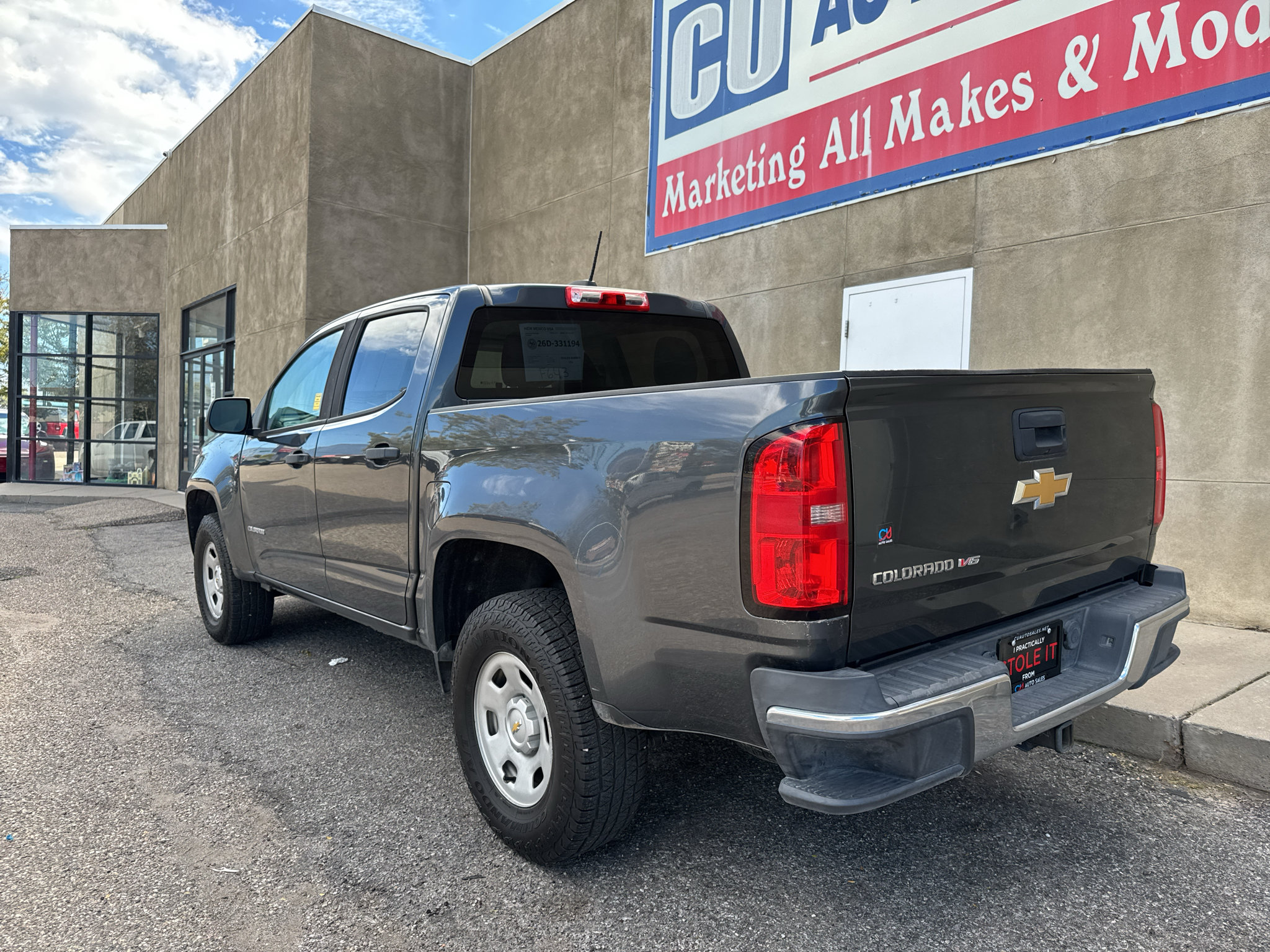 Used 2017 Chevrolet Colorado W/T w/ WT Convenience Package RWD image 8