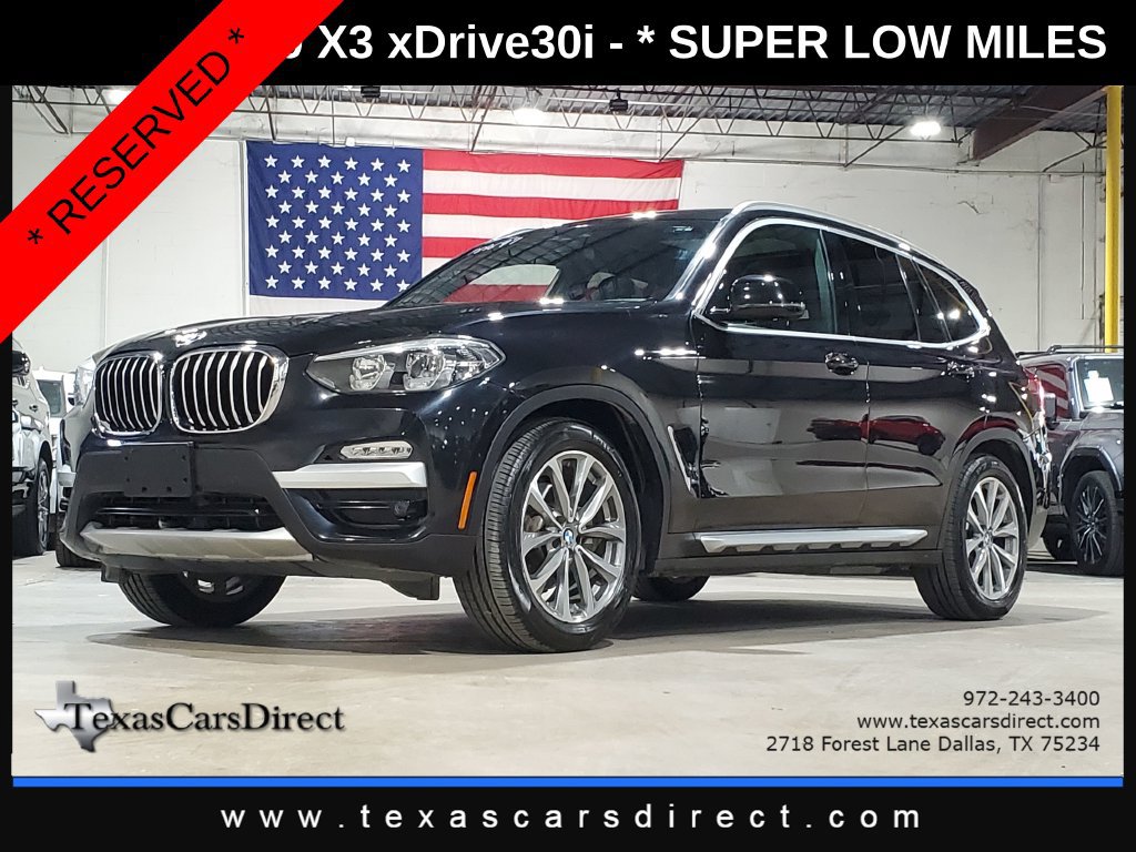 Used 2019 BMW X3 xDrive30i w/ Driving Assistance Package