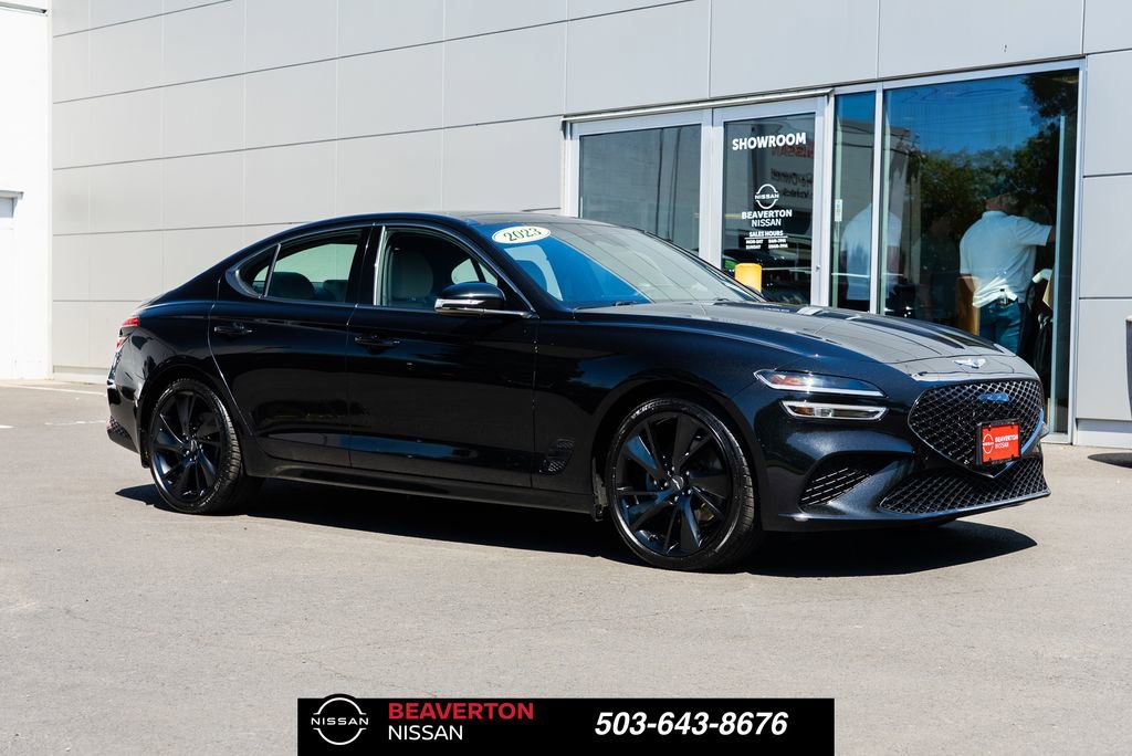 Used 2023 Genesis G70 2.0T w/ Sport Prestige Package AWD/4WD image 1