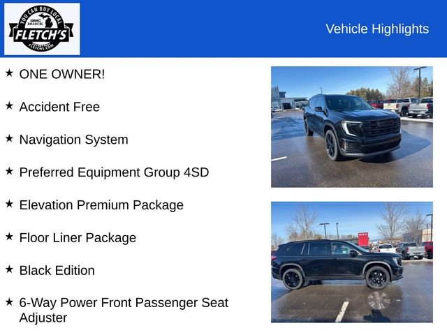 Used 2025 GMC Acadia Elevation w/ Elevation Premium Package image 2