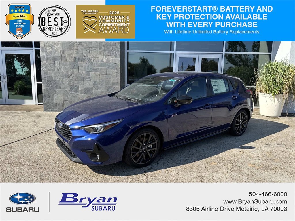 New 2025 Subaru Impreza RS