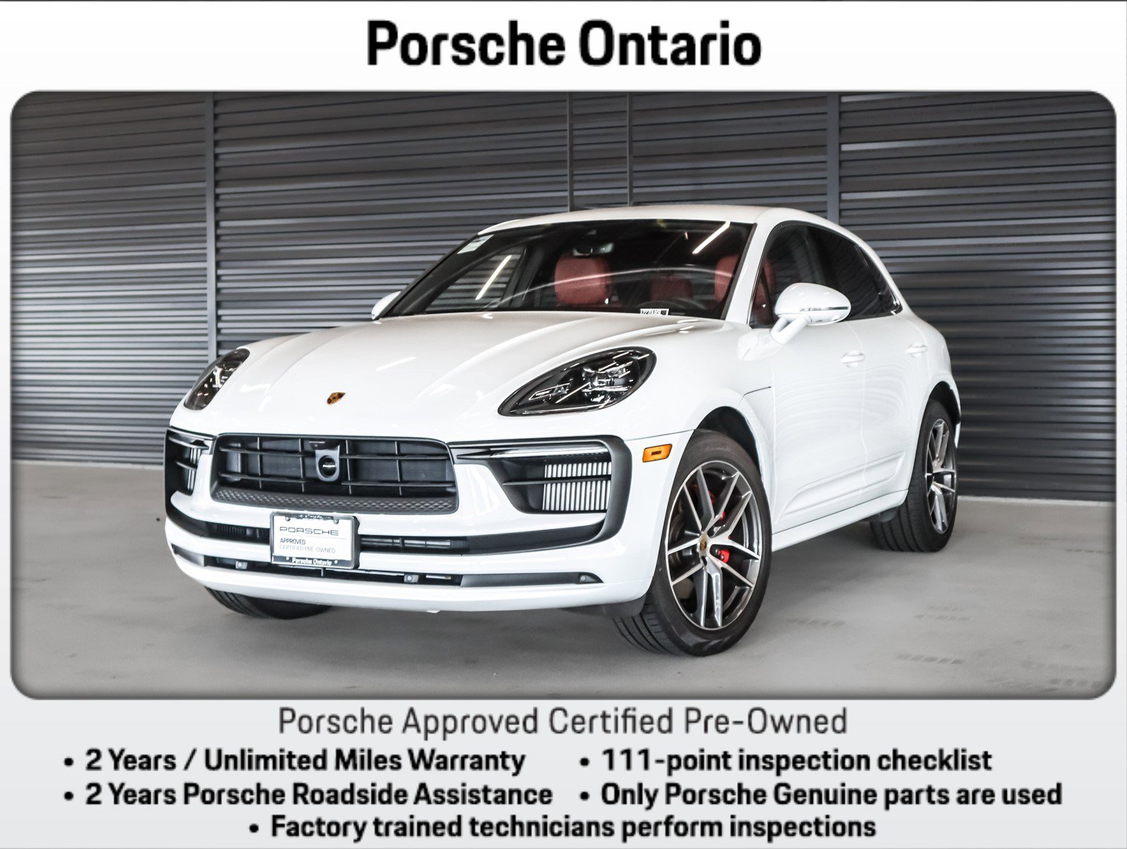 Certified 2025 Porsche Macan S