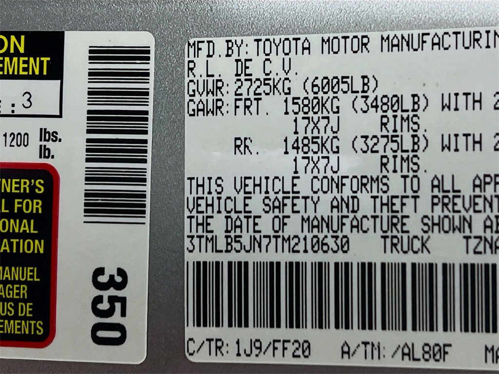 New 2026 Toyota Tacoma TRD Sport image 25