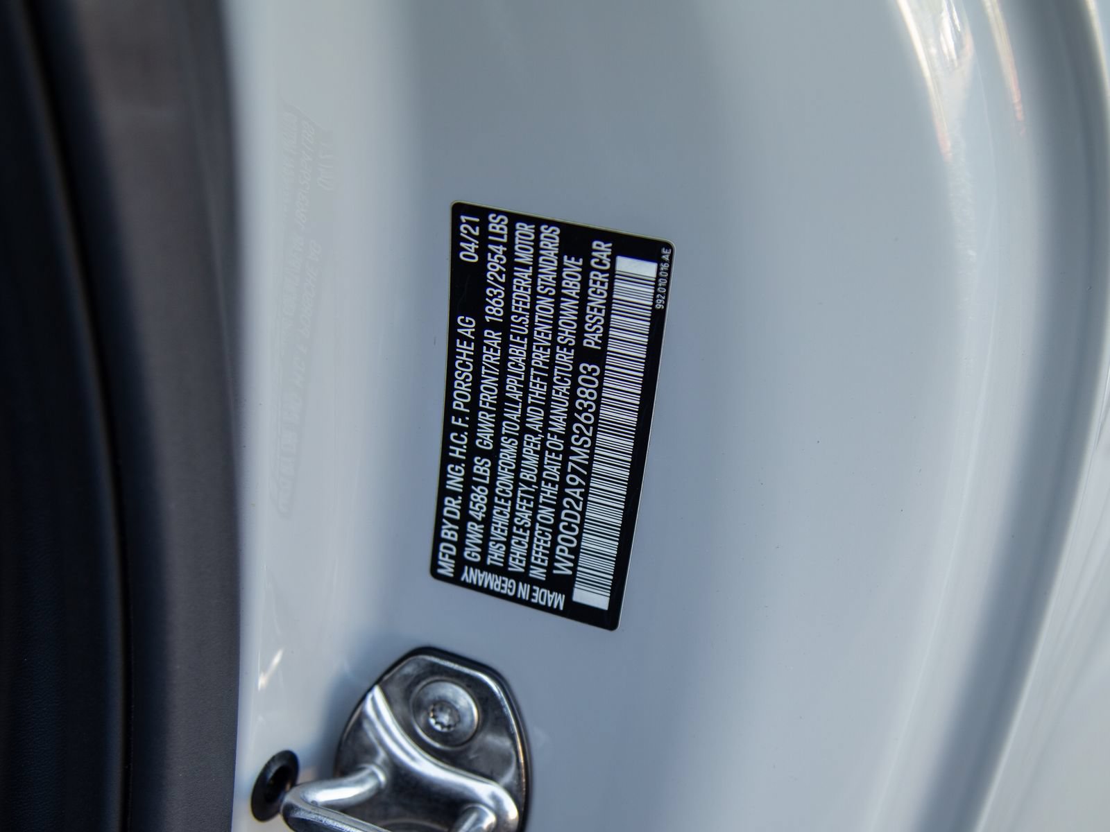 Certified 2021 Porsche 911 Turbo S AWD/4WD image 24