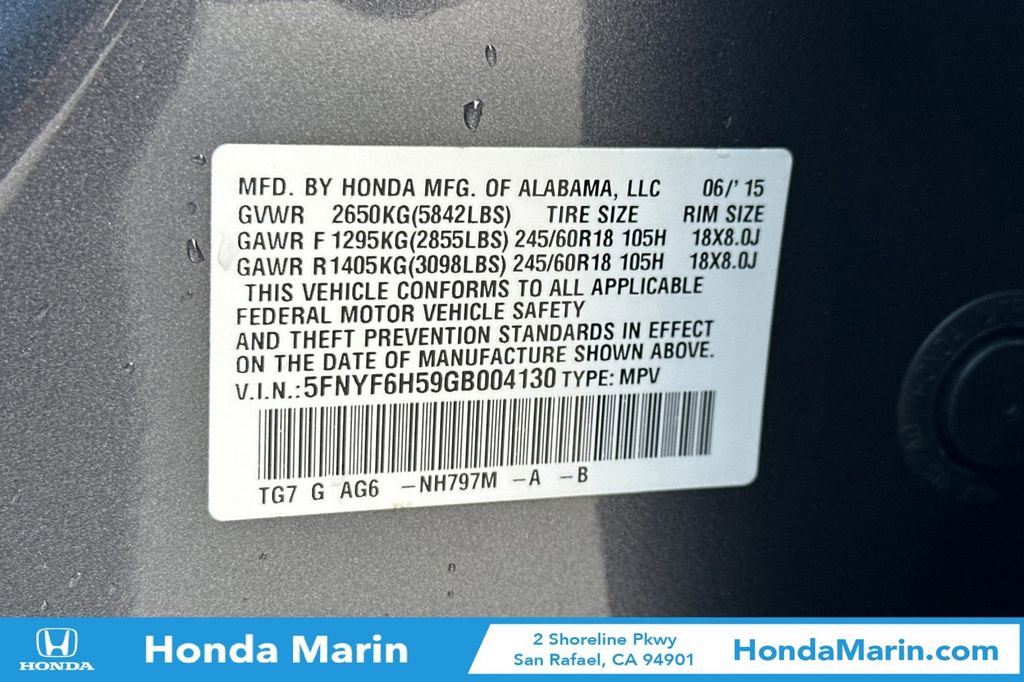 Used 2016 Honda Pilot EX-L image 36