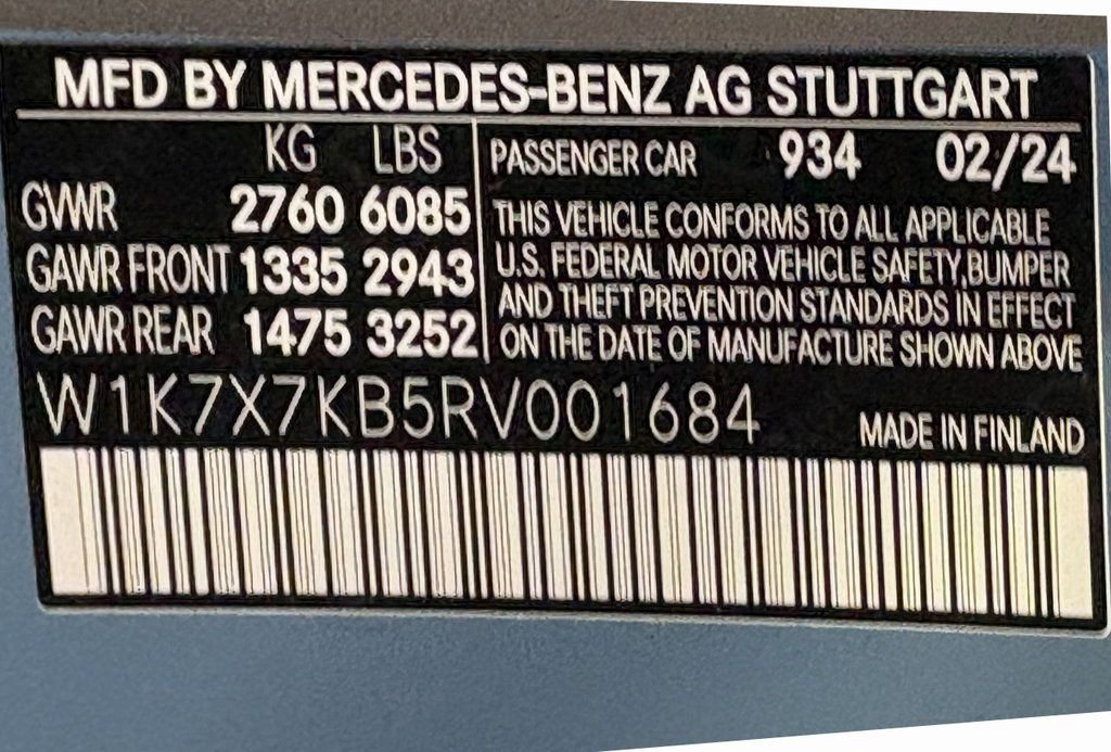 Certified 2024 Mercedes-Benz AMG GT 63 S image 39