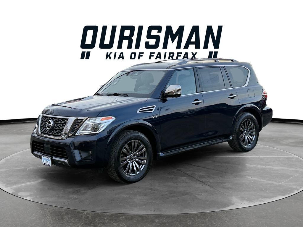 Used 2019 Nissan Armada Platinum w/ Captain's Chairs Package AWD/4WD image 2