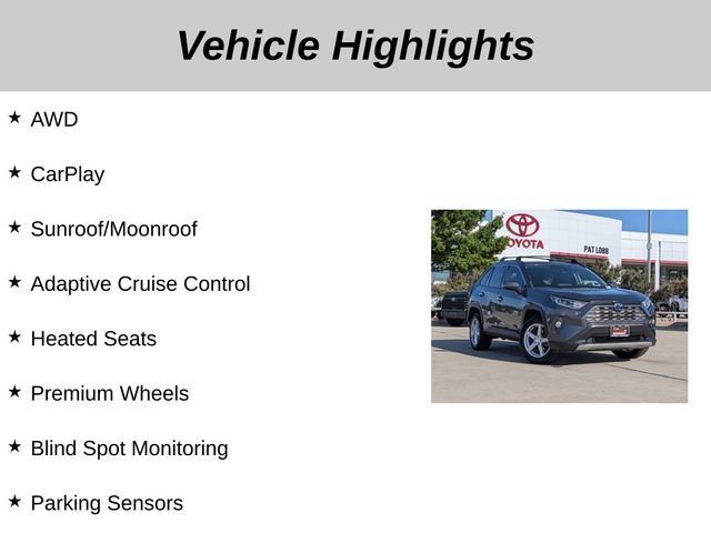 Used 2020 Toyota RAV4 Limited w/ Limited Grade Weather Package AWD/4WD image 5