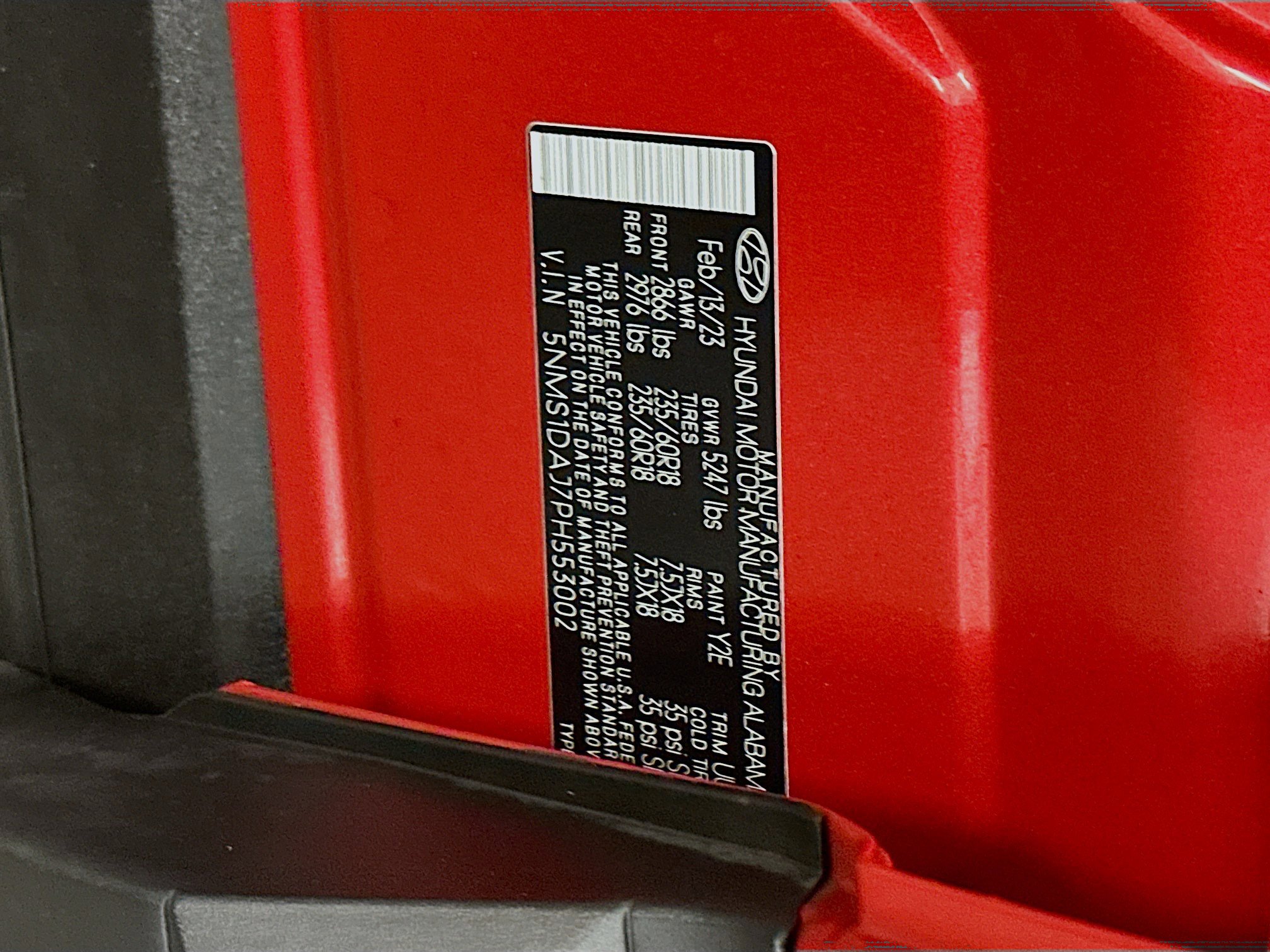 Used 2023 Hyundai Santa Fe SE w/ Cargo Package image 12