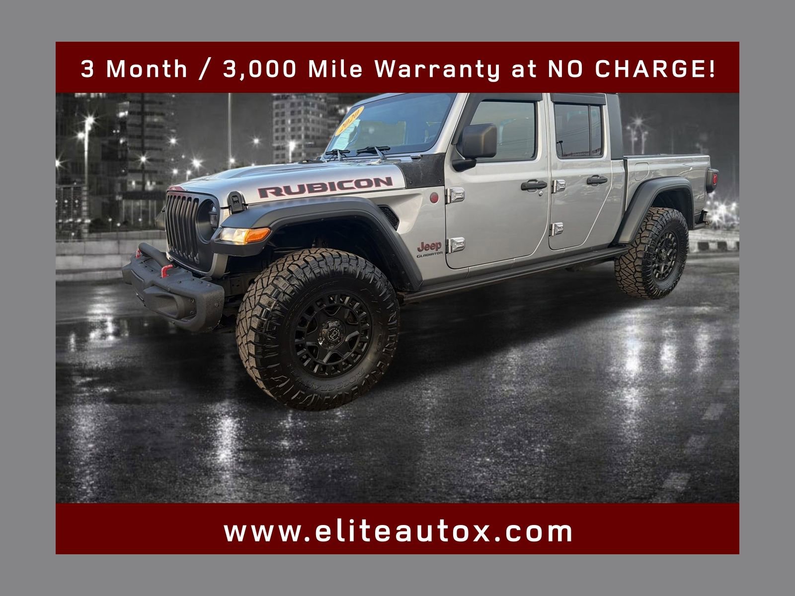 Used 2020 Jeep Gladiator Rubicon w/ Cold Weather Group image 1
