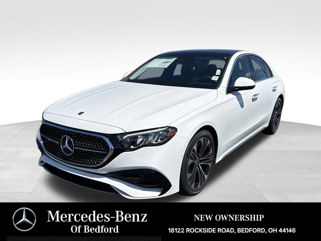 New 2026 Mercedes-Benz E 450 4MATIC Sedan image 1