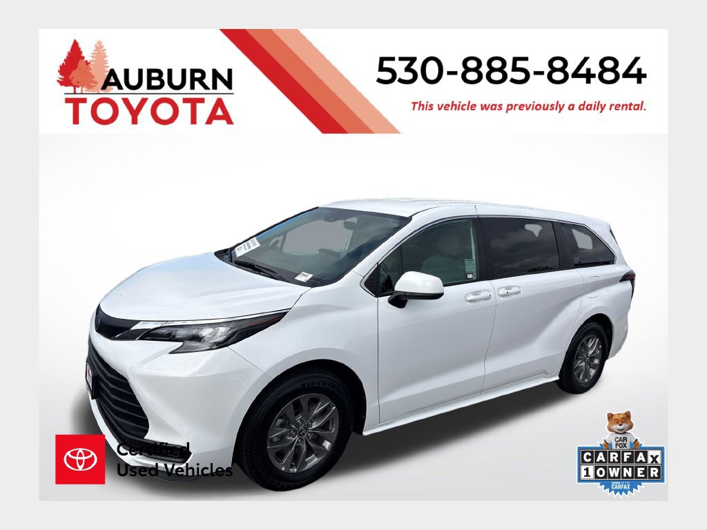 Certified 2025 Toyota Sienna LE FWD 360° Tour
