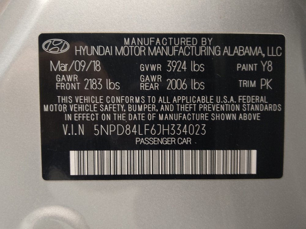 Used 2018 Hyundai Elantra SEL w/ Cargo Package image 33