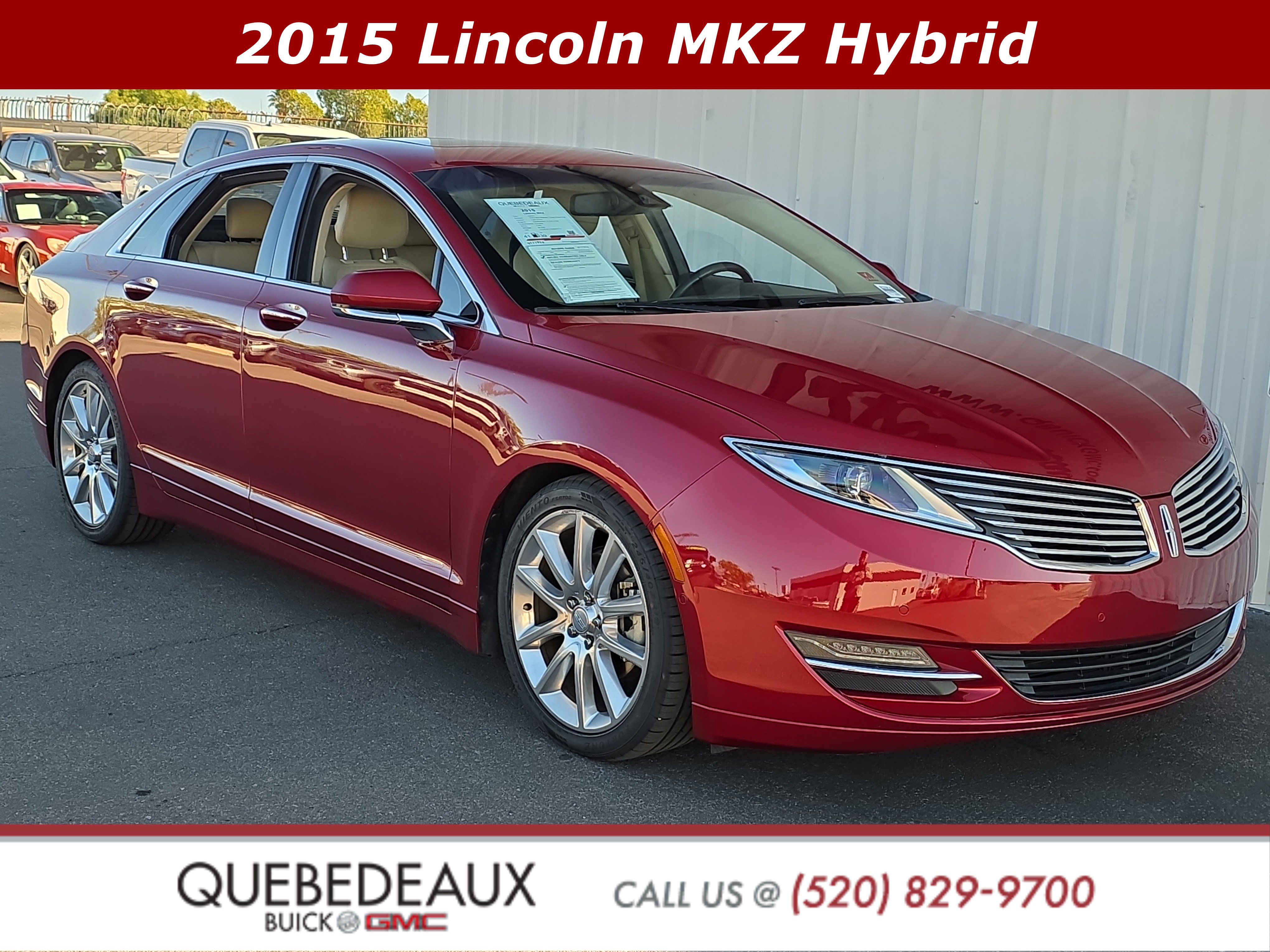 Used 2015 Lincoln MKZ Hybrid w/ Equipment Group 202A Reserve