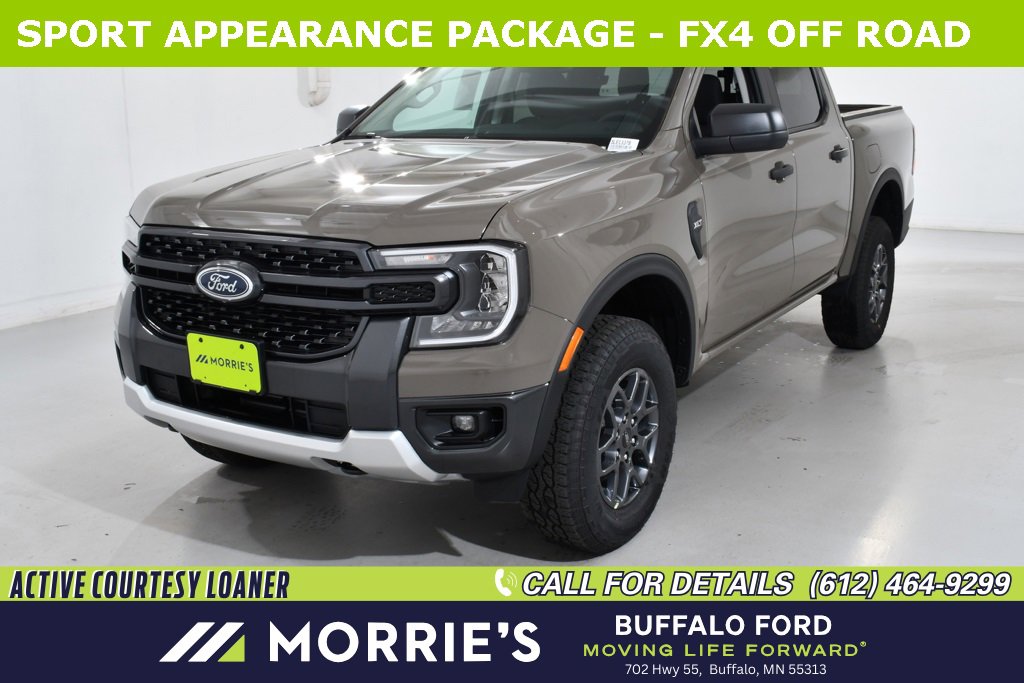 New 2025 Ford Ranger XLT w/ FX4 Off-Road Package
