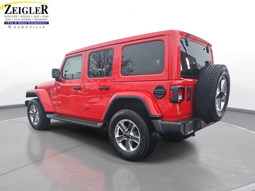 Used 2022 Jeep Wrangler Unlimited Sahara w/ Cold Weather Group image 7