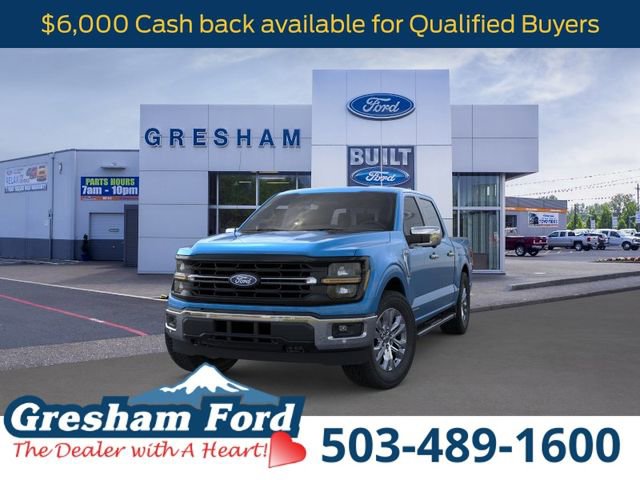 New 2025 Ford F150 XLT w/ Equipment Group 302A MID AWD/4WD video 2