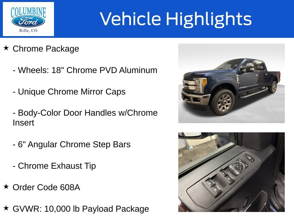 Used 2017 Ford F250 Lariat w/ Chrome Package AWD/4WD image 4