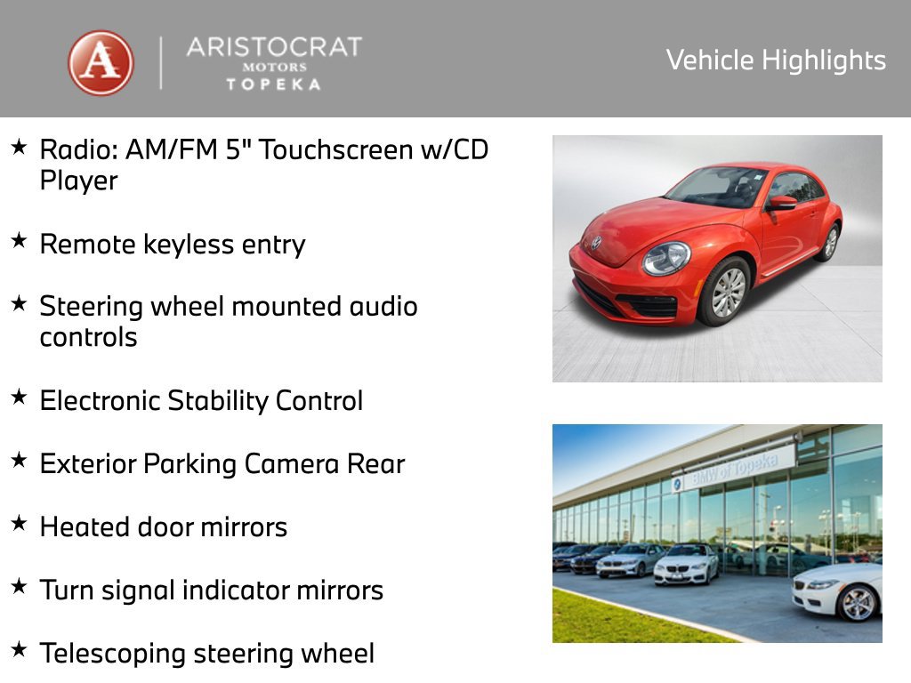 Used 2019 Volkswagen Beetle 2.0T S FWD image 2