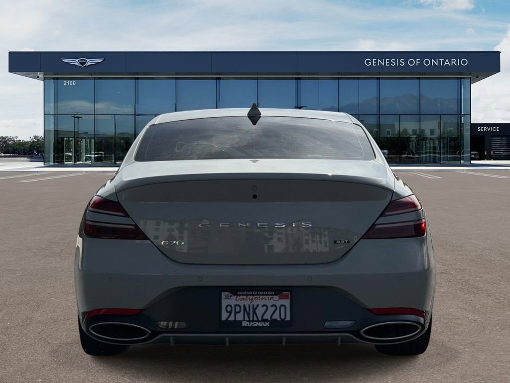 Used 2025 Genesis G70 3.3T Advanced w/ Sport Prestige Package RWD image 6