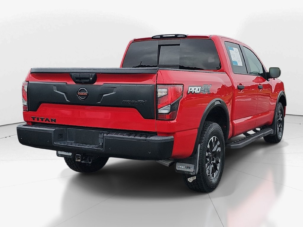 Used 2021 Nissan Titan PRO-4X w/ Off Road Protection Package AWD/4WD image 6
