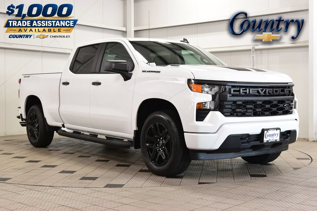 New 2026 Chevrolet Silverado 1500 Custom w/ Rally Edition AWD/4WD image 1
