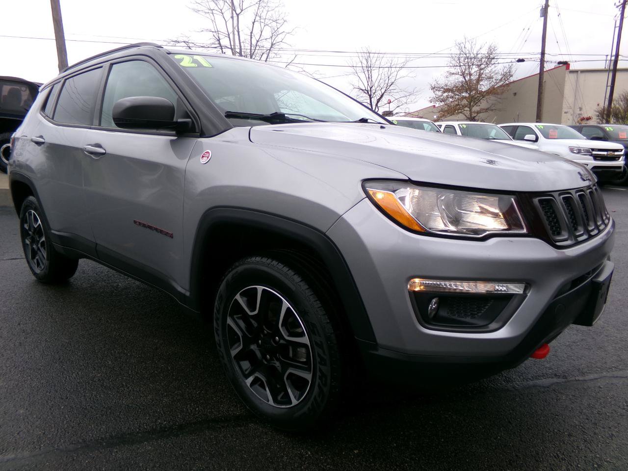 Used 2021 Jeep Compass Trailhawk AWD/4WD image 1