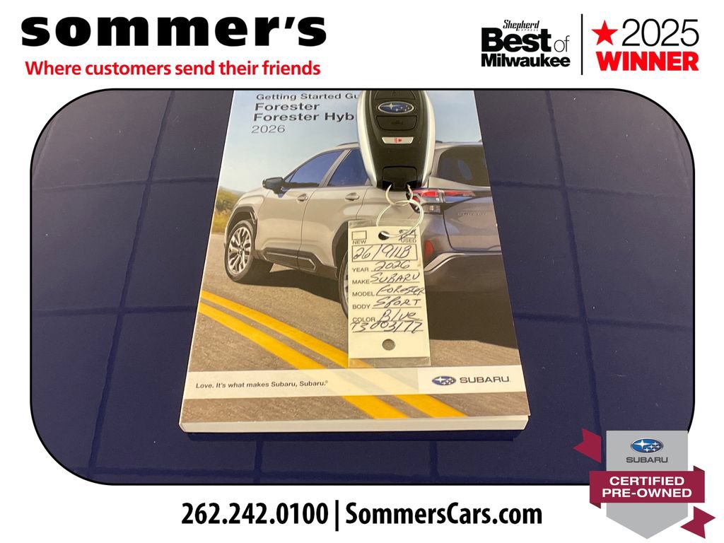 Certified 2026 Subaru Forester Sport w/ Sport Package AWD/4WD image 26