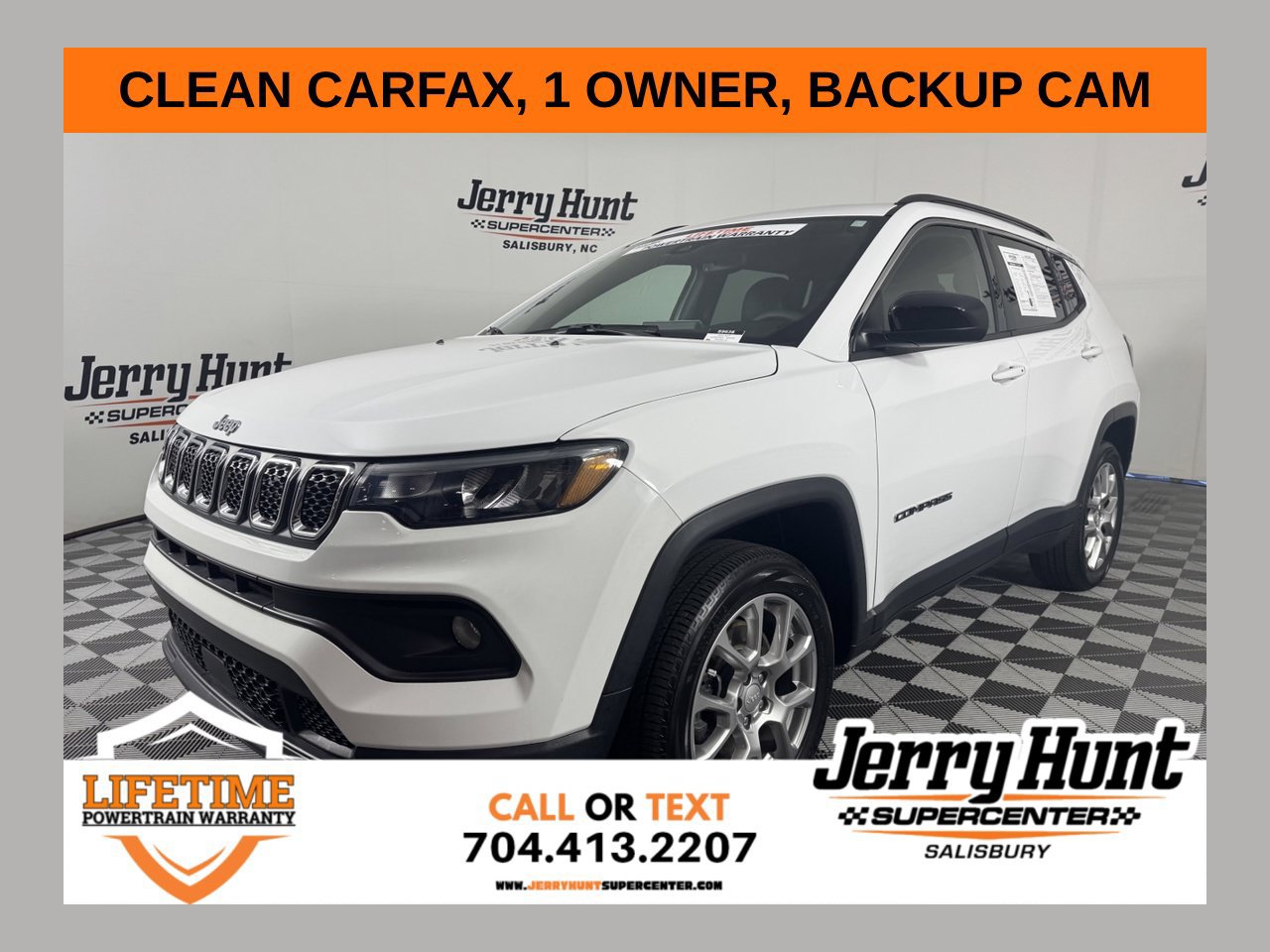 Used 2023 Jeep Compass Latitude w/ Sun and Sound Group AWD/4WD image 1