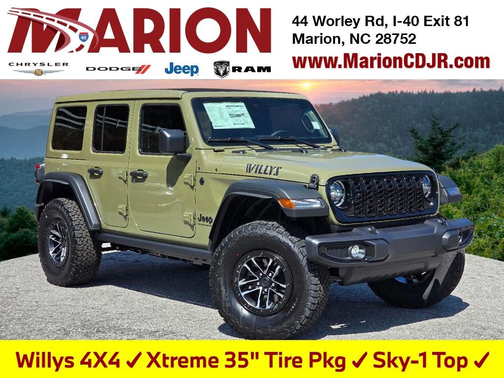 New 2025 Jeep Wrangler Willys