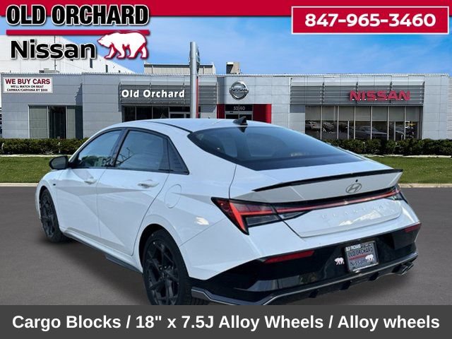 Used 2025 Hyundai Elantra N Line w/ Cargo Package FWD image 8