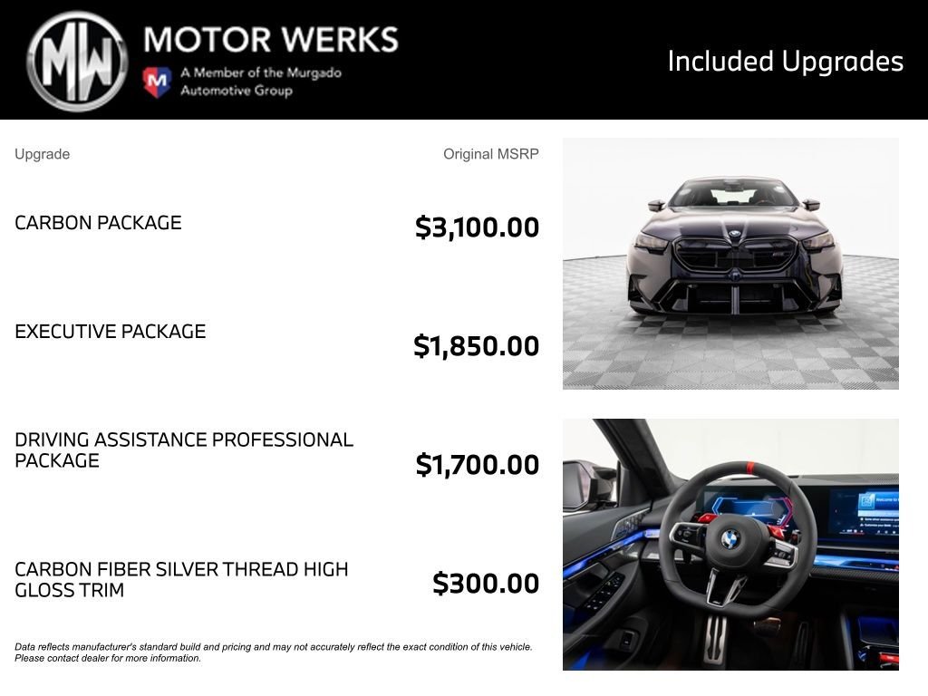 New 2026 BMW M5 w/ Carbon Package image 4