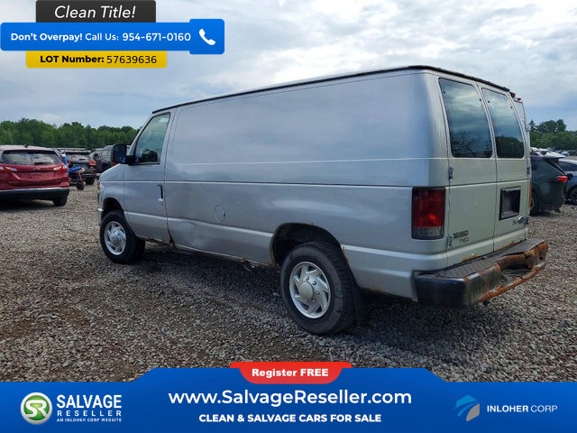 Used 2013 Ford E-150 and Econoline 150 w/ Commercial Cargo Van Pkg RWD image 3