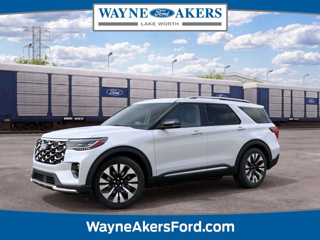 New 2027 Ford Explorer Platinum RWD image 1
